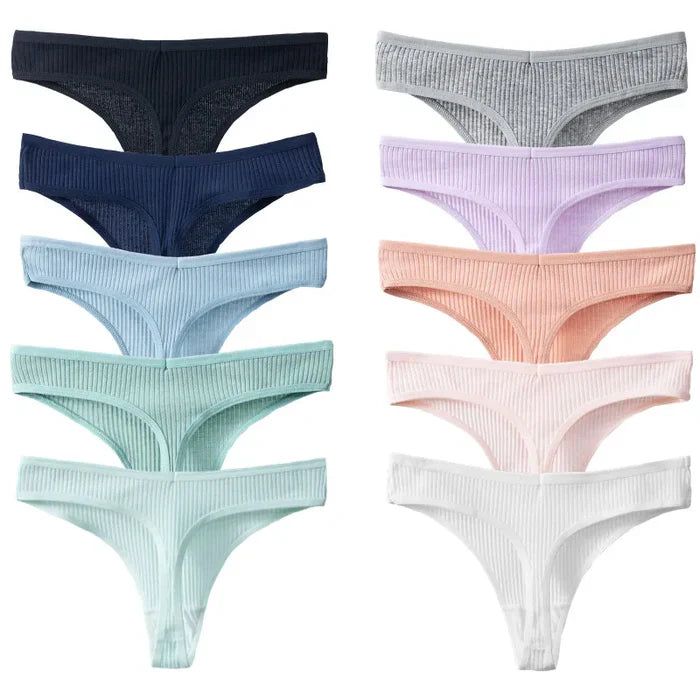 Baumont 10-Pack Cotton Underwear – Antibacterial & Shaping