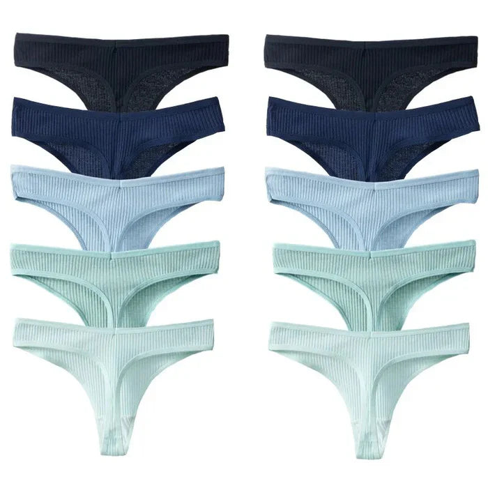 Baumont 10-Pack Cotton Underwear – Antibacterial & Shaping