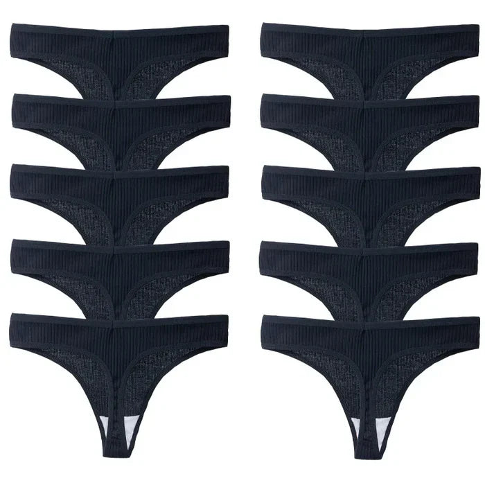 Baumont 10-Pack Cotton Underwear – Antibacterial & Shaping