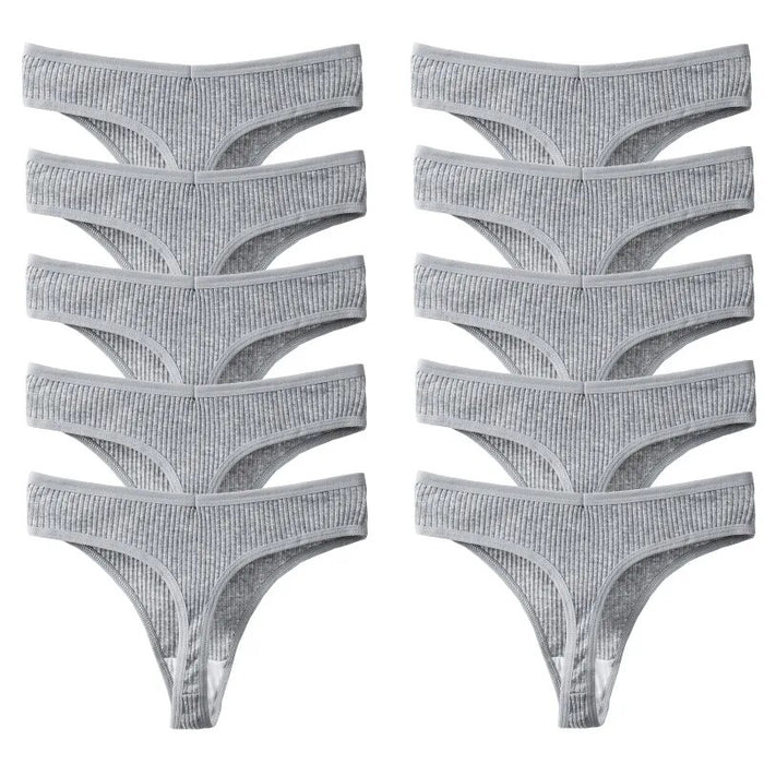 Baumont 10-Pack Cotton Underwear – Antibacterial & Shaping