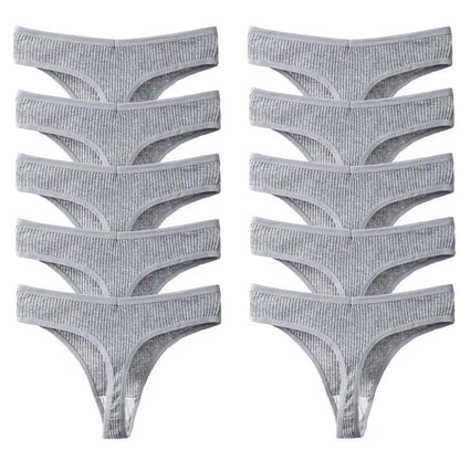 Baumont 10-Pack Cotton Underwear – Antibacterial & Shaping