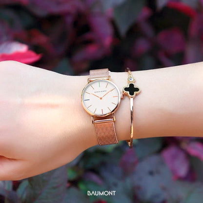 Baumont Rosé Gold Women's Watch 36mm