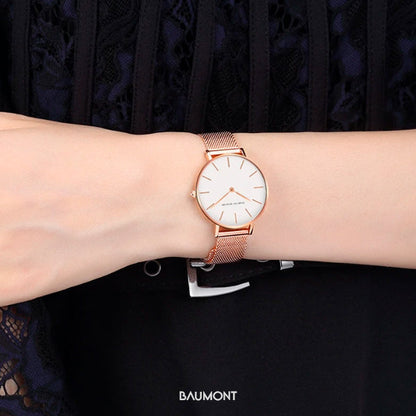 Baumont Rosé Gold Women's Watch 36mm