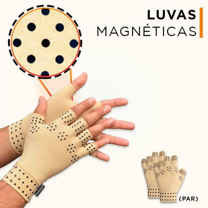 Guante Magnético para Artritis, Túnel Carpiano, Tendinitis o Cualquier Dolor - Baumont